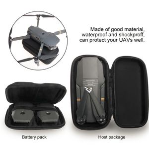 Caja de almacenamiento organizadora de transmisor rígido portátil de envío gratuito y bolsa protectora para carcasa de cuerpo de drone para DJI MAVIC PRO
