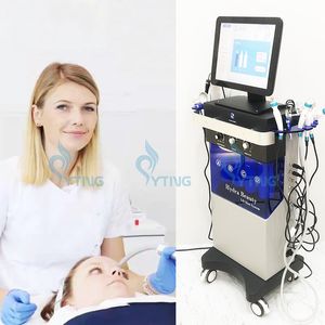 14 dans 1 Dermabrasion hydro dermabrasion Machine à microdermabrasion oxygène Perfusion de peau Nettoyage Retournation Aqua Peel