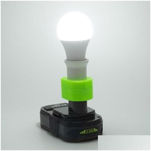 Lanternes portables pour ryobi 18v Li-ion batterie sans fil E27 BB LED LED LED INDOOR ET EXTÉRAVE