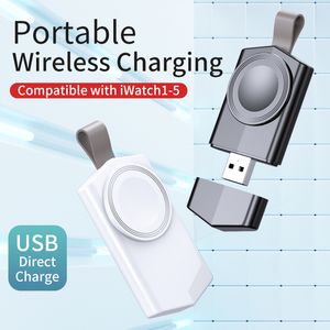 Portable Magnetic Wireless Charger Iwatch USB Charging Dock Statio Charge Cable For Apple Watch 4 5 6 SE Series