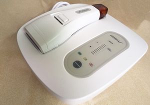 Mini portátil Elight IPL Láser Depilación permanente Rejuvenecimiento de la piel con 2 cartuchos HR y SR para uso doméstico