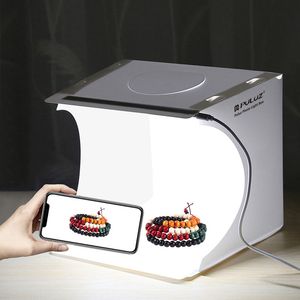 Mini caja de luz Portable Mini estudio plegable Caja de luz Photography Studio Softbox plegable con 6 colores Backgound Soft Lightbox