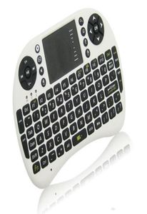 Mini clavier portable Rii Mini i8 Clavier sans fil avec pavé tactile pour PC Pad Google Andriod TV Box DHL ship3658973