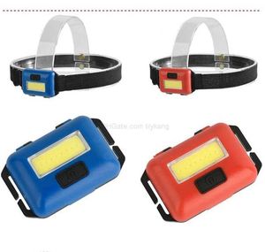 Mini faros LED COB baratos, 3 modos, gorra para exteriores, linterna, iluminación, faros, baterías secas, faros delanteros, lámparas de antorcha