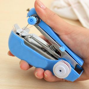 Mini Machine à coudre manuelle Portable, opération Simple, tissu à coudre, outil de couture pratique