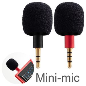 Mini Microphone Portable, 3.5mm, Aux, 4 pôles, à capacité métallique, pour téléphone Portable, ordinateur Portable, enregistrement sur PC