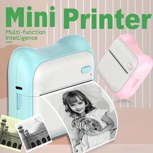 Tragbarer Mini-Fotodrucker für iPhone/Android – 1000-mAh-Akku, perfekt für Geschenke, Lernnotizen, Arbeit und Kinderfotos!