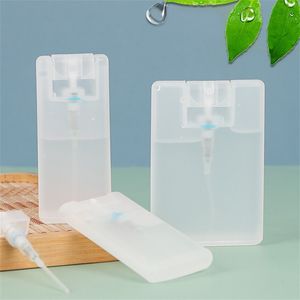 Pulvérisation en plastique portable petite bouteille transparente glaçage bouteilles de parfum monochrome durable type de carte d'embouteillage séparé nouveau 0 6qc3 P2