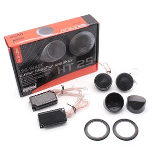 Sers portables 1 paire 120W voiture Ser Audio Tweeter Ht25 haut-parleur limitation filtre condensateur Auto son pièces universelles 231204