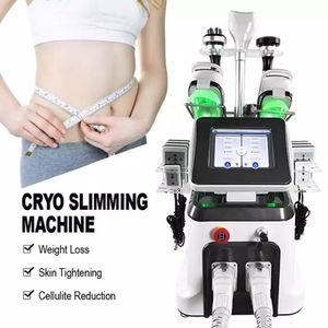 Portable Slim Equipment Valid 7pcs Frozen Lipolysis 40khz Ultrasonic Cavitation RF Laser Freezer