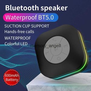 Altavoces portátiles A8 Mini altavoz compatible con Bluetooth portátil impermeable inalámbrico manos libres altavoz con ventosa caja de sonido para duchas baño HKD230904