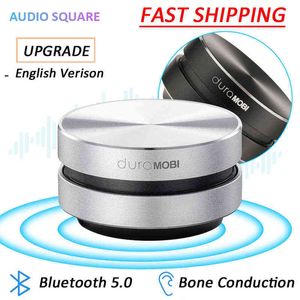 Portable Speakers Bone Conduction Speaker Bluetooth TWS Stereo Dual Sound Channels Mini Audio Box DURAMOBI HumbirdSpeaker with HD Call FM Radio T220831