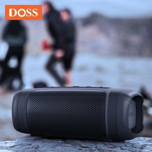 Haut-parleurs portables Doss Soundbox Extreme Wireless Bluetooth haut-parleur stéréo haut-parleur stéréo haut-parleur extérieur IPX6 Tre-haut portable imperméable J240505