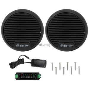 Haut-parleurs portables Herdio bateau Bluetooth haut-parleur étanche 3 140W stéréo extérieur Marine Mini système de haut-parleur pour ATV UTV moto en plein air YQ240106