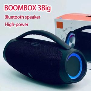 Haut-parleurs portables haut-parleur Bluetooth Boombox 3 Caixa de Som Bluetooth Loud Subwoofer Sound Box puissant Bass Home Theatre Livraison gratuite J240505