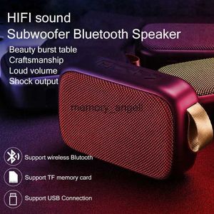 Haut-parleurs portables Portable sans fil Caixa De Som Bluetooth haut-parleur musique boîte De son Bluetooth pour Radio FM Subwoofer Mini sanglant mains libres Bocina HKD230905