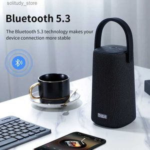 Haut-parleurs portables Tribit StormBox Pro Haut-parleur Bluetooth portable haute fidélité 360 son IP67 étanche haut-parleur sans fil extérieur avec port USB-C Q240328