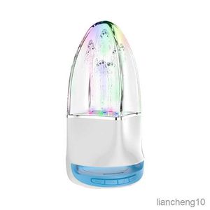 Haut-parleurs portables Water Dancing Mini Portable Wireless Colorful Bluetooth Light Gaming R230801