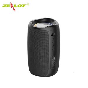 Haut-parleurs portables Zealot S61 haut-parleur Bluetooth Portable Double diaphragme caisson de basses sans fil étanche boîte de son extérieure stéréo musique Surround 230314
