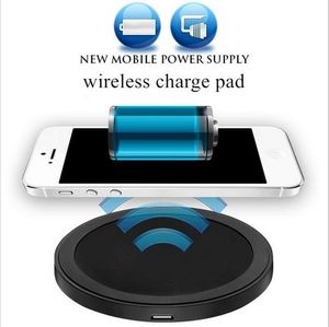 Chargeur sans fil Portable Qi chargeur d'alimentation sans fil pour iPhone Samsung Galaxy S3 S4 Note2 Nexus Charge rapide pour téléphone