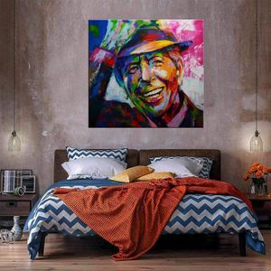 Portrait Home Decor énorme peinture à l'huile sur toile Headcrafts / HD imprimé Mur Art Photos Personnalisation est acceptable 21050636