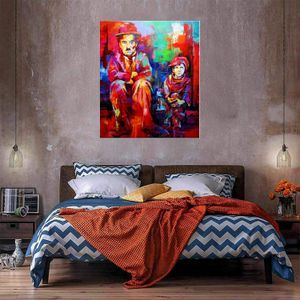 Portrait Home Decor énorme peinture à l'huile sur toile Headcrafts / HD Imprimer Art Art Pictures Personnalisation est acceptable 21050419