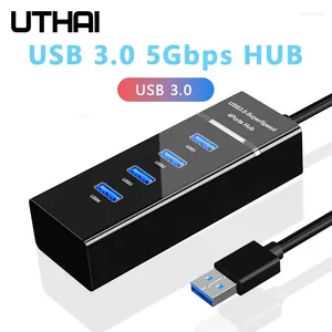 Ports USB 3.0 HUB 5Gbps adaptateur séparateur pour ordinateur portable haute vitesse adapté à l'extenseur d'accessoires PC