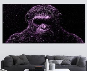 Affiche César planète des singes, peinture de gorille, Animal scandinave, affiches et imprimés, images d'art murales pour salon, 2145143