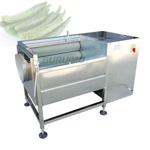 Nettoyage de pommes de terre Ligne de production de machines à éplucher Fruits Légumes Taro Trotteurs Machine à laver Carotte Rouleau de fruits de mer Fabricant de citrouilles