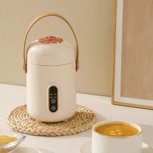 Pots Pot de estofado eléctrico portátil de 220 V Multi Cooker For Office y Home Healthy Soup y Gachasker de gachas