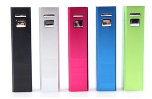 Power Bank 2600mAh Pour iphone Xiaomi Android Smartphone Cellule Mobile Portable Chargeur Backup Powerbank