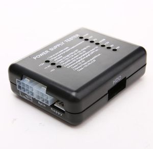 Testeur d'alimentation électrique, vérificateur LED 2024 broches pour PSU ATX SATA HDD, vérificateur de mesure pour PC Compute3045562
