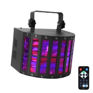 Puissant 27W Led Effet De Scène Allumant 9 Couleurs DMX512 Télécommande Activée Par La Voix Dj Disco Lumières Équipement