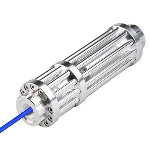Powerful Blue Laser Pointer Torch 450nm 10000m Focusable Laser Sight Pointers Lazer Flashlight Burning Match bur jllzii2836