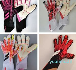 Guantes de portero Predator pro, guantes de fútbol profesionales, guantes antideslizantes, equipo de fútbol gk plam de látex