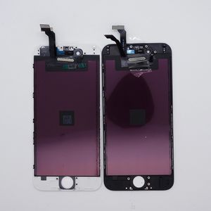 Para iPhone 6 LCD Premium Display Paneles táctiles Reemplazo del ensamblaje del digitalizador de pantalla Blanco y negro