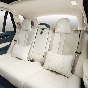 Coussin de repos de siège de voiture en cuir NAPPA de qualité supérieure, appui-tête, oreillers de cou de voiture pour Mercedes Benz Maybach classe S, accessoires automobiles