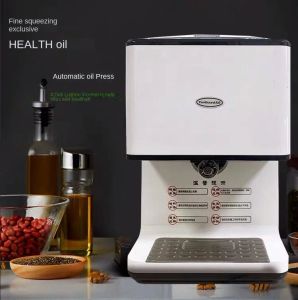 Pressers Prensa De Aceite Doméstica Totalmente Automática, Fría Y Caliente, Freír Automática, Prensa De Aceite Doméstica Inteligente, Pequeña