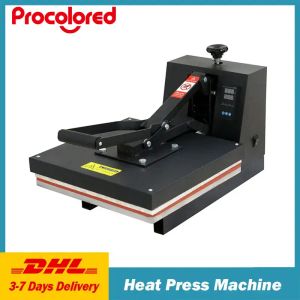Imprimantes 38 * 38cm de presse de chaleur Tshirt Machine de sublimation Swing Away Digital Heat Transfer Sublimation Press for T-shirts