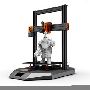 Impresoras Impresora 3D Grabador láser Máquina de tallado 2 en 1 305x305x400mm con plataforma de vidrio de celosía Cama de calentamiento rápido Pantalla táctil de 4,3 pulgadas