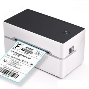Impresoras Impresora de etiquetas térmicas de 4 pulgadas de 110 mm para pegatinas adhesivas Impresión con interfaz USB Bluetooth Entrega de caída de alta calidad COM DHZS9