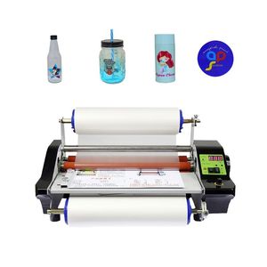 Imprimantes A3 A4 UV DTF Roll Machine à plastifier pour impression de bouteille de tasse en verre de transfert de film d'imprimante