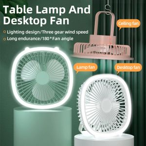 Primantes ventilateur camping portable rechargeable mini ventilateur de refroidisseur d'air conditionneur USB Electric Rechargeble Stand Stand Mobile Handheld