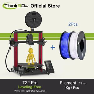 Imprimantes Imprimante 3D grand format Buse d'extrudeuse à distance FDM ABS de qualité industrielle TPU PETG PLA FilamentPrinters