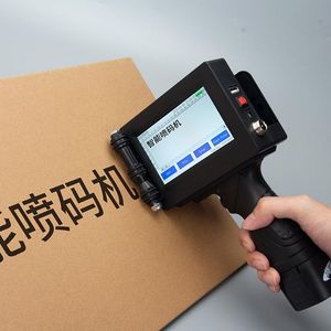 Impresoras Manual de impulso de mano Máquina de estampado de acceso Hot Fecha Codificación de tinta impresora de inyección de tinta