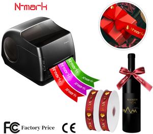Imprimantes Nmark 306dpi Transfert thermique Vente à chaud Digital Satin Ribbon Imprimante D4032
