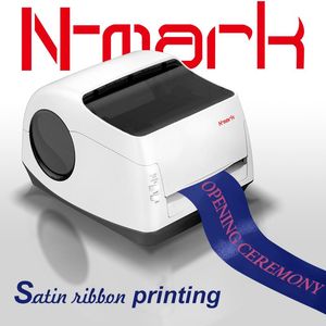 Imprimantes Nmark Digital Satin Ribbon Machine d'imprimerie à chaud imprimante de papier d'ajustement rapide