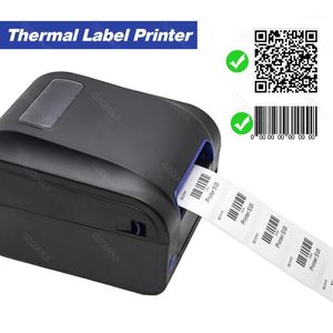 Stampanti Stampante termica per etichette Codice a barre 1D 2D Etichetta adesiva da 3 pollici Nota Prezzo regolabile 80 mm per Windows1