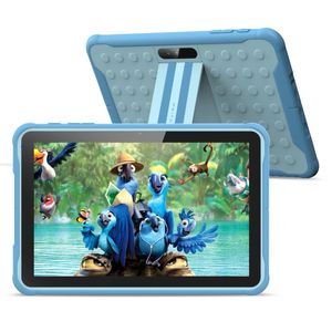 Pritom 10 pouces enfants tablette Android 10 Go WIFI 3G SIM appel téléphonique processeur Quad Core 2GB RAM 32GB ROM YouTube avec étui