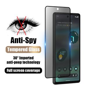 Film de protection d'écran de téléphone en verre trempé Anti-espion, couverture complète de confidentialité pour Google Pixel 8 Pro 7 6 5 4 3A 2 XL 7A 6A 5A 4A 5G